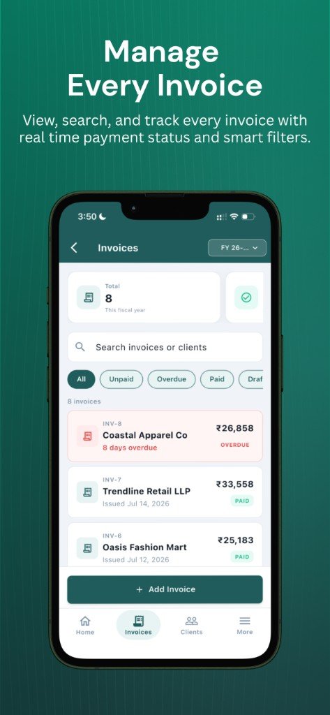 Manage Every Invoice