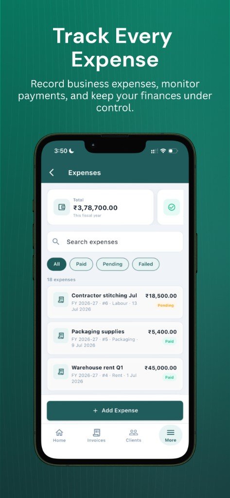 Track Every Expense